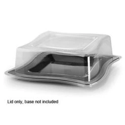 Fineline Settings 108-L Wavetrends Clear Dinner Plate Dome Lid 8" - 10 Doz