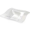 Fineline Settings 112-CL Wavetrends Clear Square Soup Bowl 12 Oz. - 10 Doz
