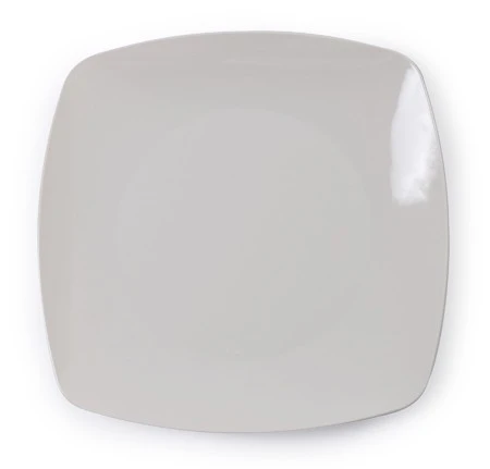 Fineline Settings 1510-BO Renaissance Bone Square Plastic Dinner Plate 10" - 10 Dozen 1 Fineline Settings 1510-BO Renaissance Bone Square Plastic Dinner Plate 10" - 10 Dozen