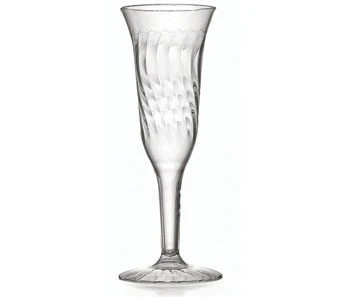 Fineline Settings 2106 Flairware Clear Plastic Champagne Flute 5 Oz. - 8 Doz 1 Fineline Settings 2106 Flairware Clear Plastic Champagne Flute 5 Oz. - 8 Doz