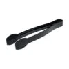 Fineline Settings 3309-BK Platter Pleasers Black Plastic Serving Tongs 9" - 4 Doz