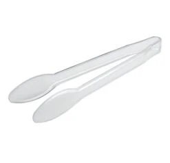 Fineline Settings 3312-CL Platter Pleasers Clear Plastic Tongs 12" - 4 Doz
