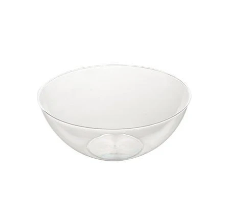 Fineline Settings 3504-CL Platter Pleasers Clear Round Plastic Serving Bowl 100 Oz. - 2 Doz 1 Fineline Settings 3504-CL Platter Pleasers Clear Round Plastic Serving Bowl 100 Oz. - 2 Doz