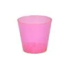 Fineline Settings 401-RD Savvi Serve Neon Red Plastic Shot Glass 1 Oz. - 2500 Pcs