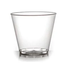 Fineline Settings 405 Savvi Serve Clear Plastic Tumbler 5 Oz. - 500 Pcs
