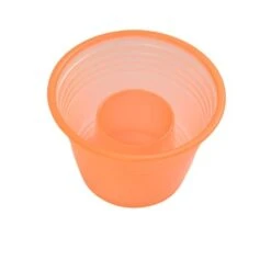 Fineline Settings 4112-ORG Quenchers Orange Blaster Plastic Shot Cup - 500 Pcs