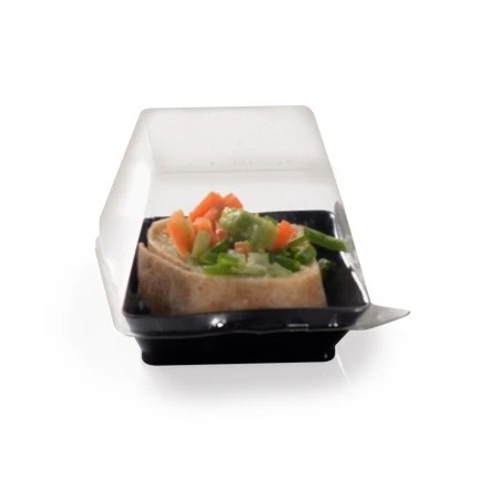 Fineline Settings 6201-L Tiny Temptations PET Dome Lid 2-1/4" X 2-1/4" - 1000 Pcs 1 Fineline Settings 6201-L Tiny Temptations PET Dome Lid 2-1/4" X 2-1/4" - 1000 Pcs