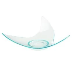 Fineline Settings 6202-GN Tiny Temptations Green Plastic Tiny Twists Tray 3-3/4" X 3-3/4" - 200 Pcs