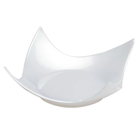 Fineline Settings 6203-WH Tiny Temptations White Tiny Tortes Plastic Tray 2-3/4" X 2-3/4" - 200 Pcs 1 Fineline Settings 6203-WH Tiny Temptations White Tiny Tortes Plastic Tray 2-3/4" X 2-3/4" - 200 Pcs
