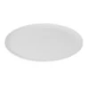 Fineline Settings 8401-WH Platter Pleasers Classic White Round Plastic Serving Tray 14" - 25 Pcs