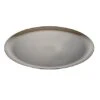 Fineline Settings 8801-SM Platter Pleasers Classic Round Smoke Plastic Serving Tray 18" - 25 Pcs