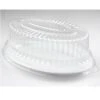 Fineline Settings 9514-L Platter Pleasers Clear Plastic Oval Dome Lid 14" X 21" - 40 Pcs