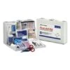 First Aid Kit For 25 People, 106-Pieces, OSHA Compliant, Metal Case