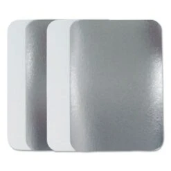 Flat Board Lids For 2.25 Lb. Oblong Pans, 500/Carton