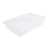 CAC China FS1F-6C Clear Full Size Food Storage Box 26" X 18" X 6"