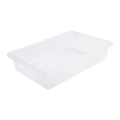 CAC China FS1F-6C Clear Full Size Food Storage Box 26" X 18" X 6"