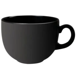 GET Enterprise C-1001-BK Black Elegance Melamine Mug 18 Oz. - 1 Doz