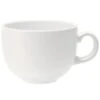 GET Enterprise C-1002-W Diamond White Melamine Mug 24 Oz. - 1 Doz