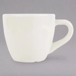 GET Enterprise C-1004-IV Ivory Melamine Espresso Cup 3 Oz. - 4 Doz