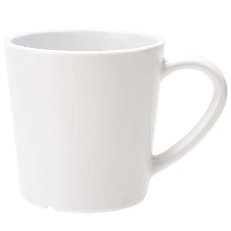 GET Enterprises C-107- W White Melamine Cup 8 Oz. - 2 Doz 1 GET Enterprises C-107- W White Melamine Cup 8 Oz. - 2 Doz