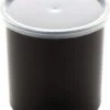 GET Enterprises CR-0120-BK Black Salad Crock With Lid 1.2 Qt. - 1 Doz