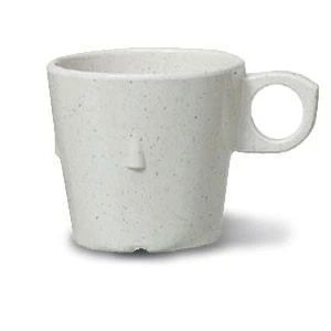 GET Enterprises DC-101-IR SuperMel Ironstone Conic Stacking Cup 7.5 Oz. - 4 Doz 1 GET Enterprises DC-101-IR SuperMel Ironstone Conic Stacking Cup 7.5 Oz. - 4 Doz