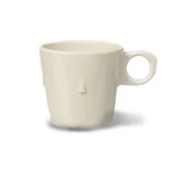 GET Enterprises DC-101-T SuperMel Tan Conic Stacking Cup 7.5 Oz. - 4 Doz