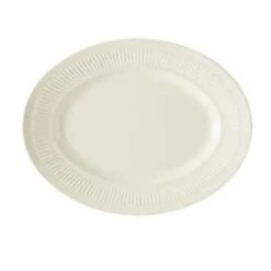 GET Enterprises EP-12-P Princeware Oval Platter 11-3/4" - 2 Doz