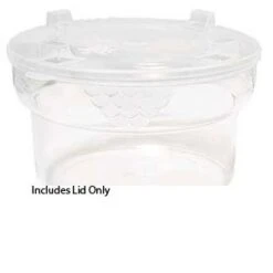 GET Enterprises LID-1000-CL Clear Lid For Salad Crock 1.5 Qt. - 1 Doz