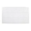 GET Enterprises ML-160-W White Melamine Full Size Adaptor Plate Cut Out Cover 21-1/2" X 13"