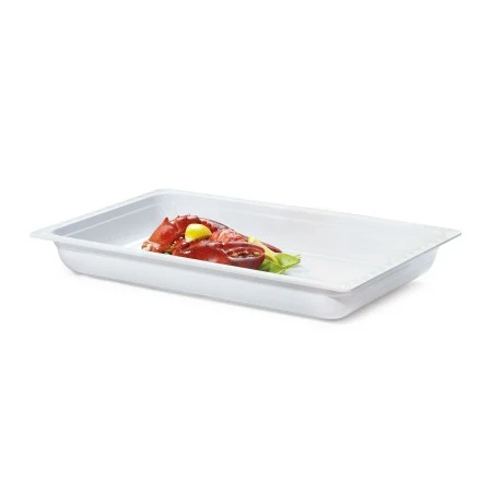 GET Enterprises ML-19-W White Full Size Melamine Food Pan 2-1/2" - 3 Pcs 1 GET Enterprises ML-19-W White Full Size Melamine Food Pan 2-1/2" - 3 Pcs