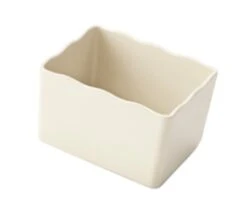 GET Enterprises ML-259-IV Ivory Create-A-Bar Crock 1.6 Qt. - 1/2 Doz