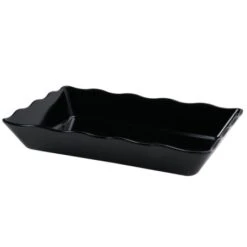 GET Enterprises ML-88-BK Milano Black Tray 14" X 9-3/4" - 1/2 Doz