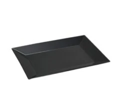 GET Enterprises ML-99-BK Black Bake & Brew Melamine Tray 24" X 18"