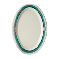 GET Enterprises OP-120-FP Freeport Melamine Oval Platter 12" X 9" - 1 Doz