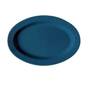 GET Enterprises OP-215-TB Texas Blue Melamine Oval Platter 11-1/2" X 8" - 2 Doz 1 GET Enterprises OP-215-TB Texas Blue Melamine Oval Platter 11-1/2" X 8" - 2 Doz