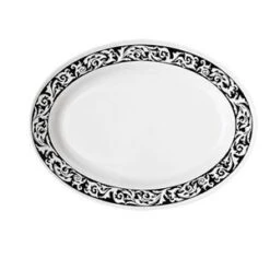 GET Enterprises OP-618-SO Soho Oval Platter 18" X 13-1/2" - 1 Doz