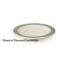 GET Enterprises SU-3-DW Diamond White Melamine Saucer 5-1/2" - 4 Doz