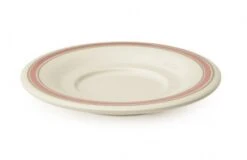 GET Enterprises SU-3-OX Diamond Oxford Melamine Saucer 5-1/2" - 4 Doz