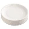 Gold Label Coated White Paper Plates, 9", 1000/Carton