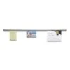 Grip-A-Strip Display Rail, 48 X 1 1/2, Aluminum Finish