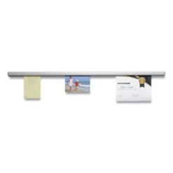 Grip-A-Strip Display Rail, 48 X 1 1/2, Aluminum Finish