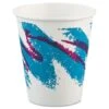 Dart Jazz Paper Hot Cups, 6 Oz. Polycoated - 1000 Pcs