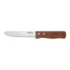 CAC China KWSK-50 Jumbo Round Tip Steak Knife, Wood Handle 5" - 1 Doz