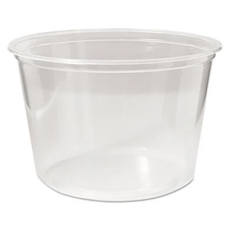 Microwavable Deli Containers, 16 Oz, Clear, 500/Carton 1 Microwavable Deli Containers, 16 Oz, Clear, 500/Carton