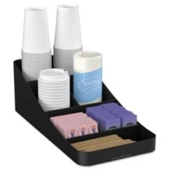 Mind Reader Seven-Compartment Coffee Condiment Organizer
