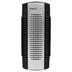 Mini Plug-In Collection Blade Air Purifier, One Speed, Black/Silver