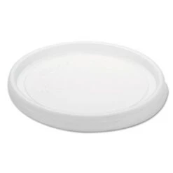 Dart Non-Vented Cup Lids, Fits 6 Oz Cups, 2 ,3-1/2 ,4 Oz. Food Containers, Translucent - 1000 Pcs