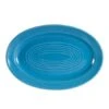 CAC China TG-12-PCK Tango Peacock Oval Platter 10 5/8" - 2 Doz