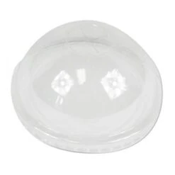 Clear PET Cold Cup Dome Lids, Fits 16-24 Oz. Plastic Cups, 1000/Carton